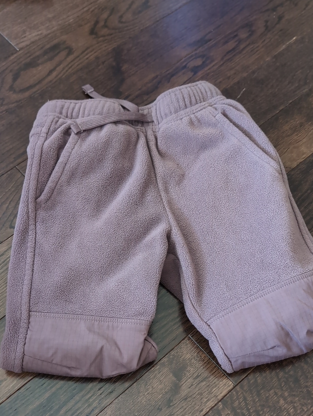 Like New Athletic Works Boys Fleece Pants - Dusty Mauve Size Small